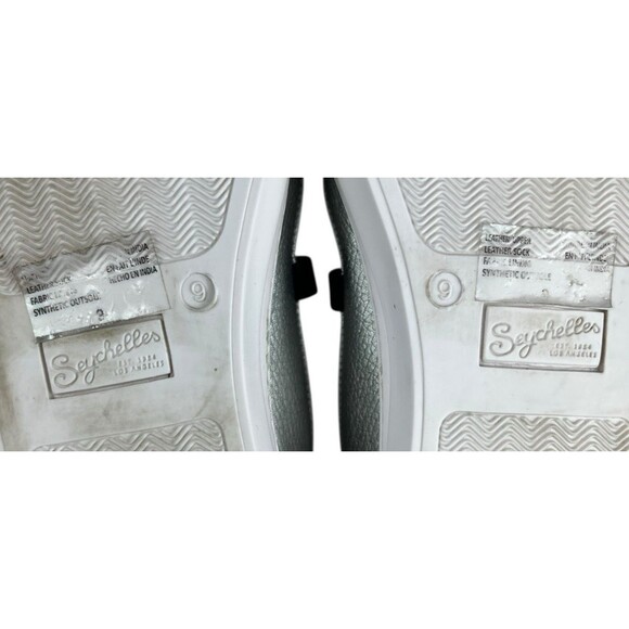 Seychelles Moon Child Metallic Leather Upper Mary Jane Style Flats Silver Size 9 - Picture 13 of 15